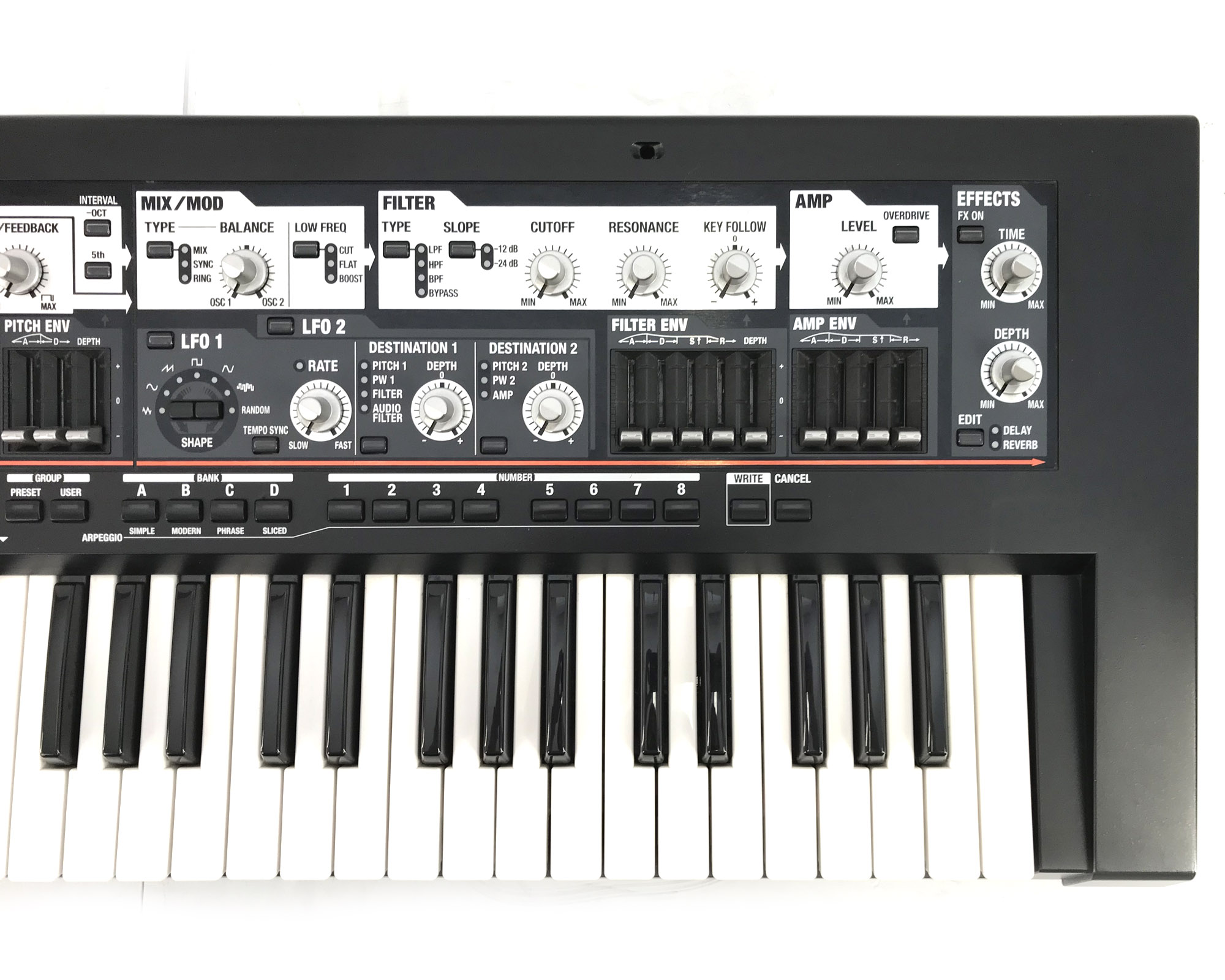 roland sh201 frontale dx