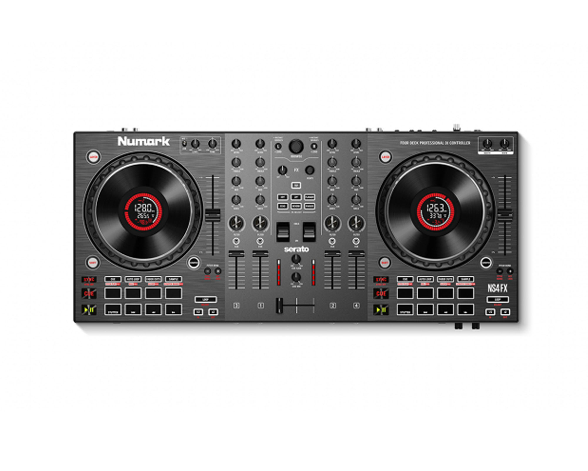 numark ns4fx frontale