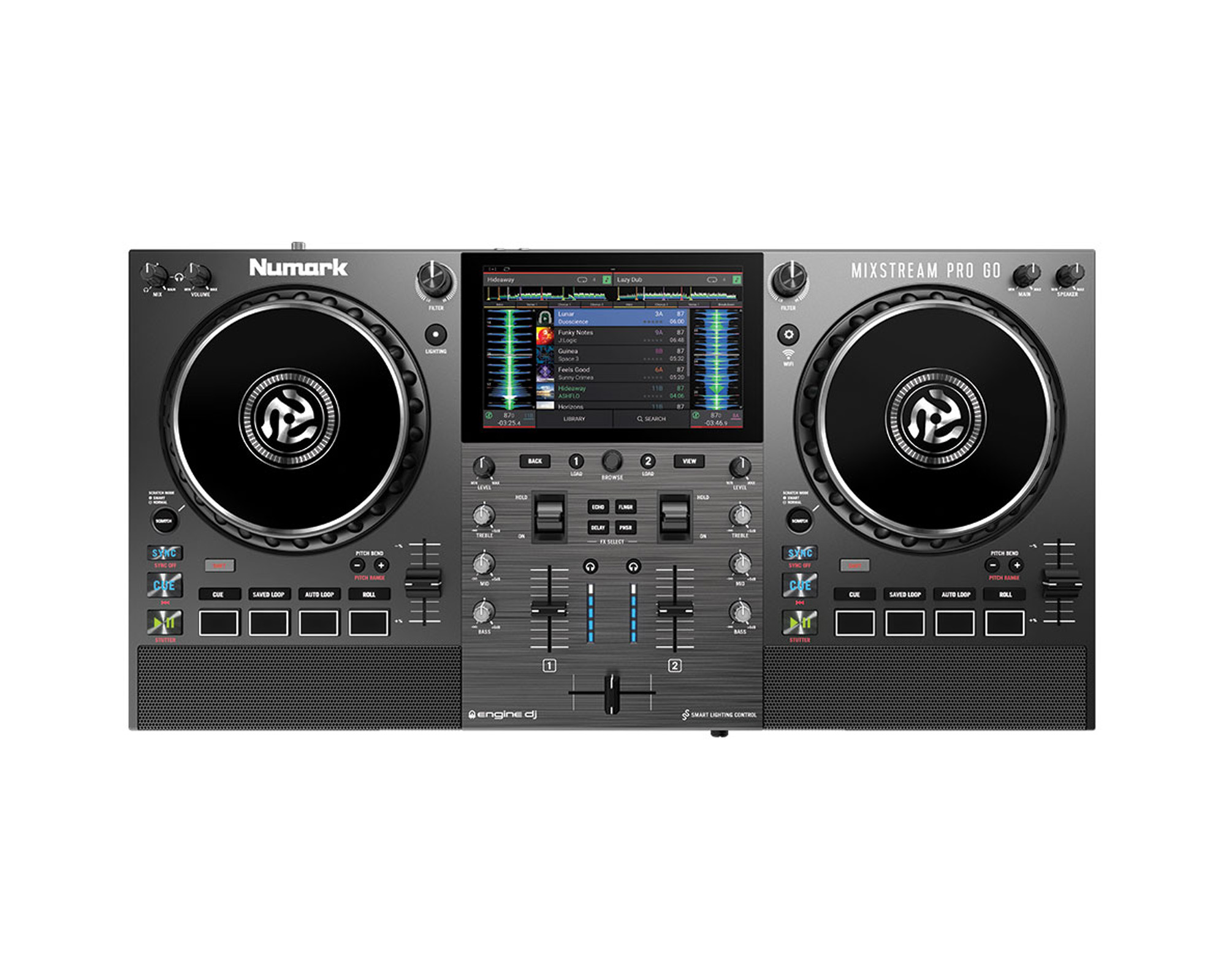 Numark Mixstream Pro Go frontale