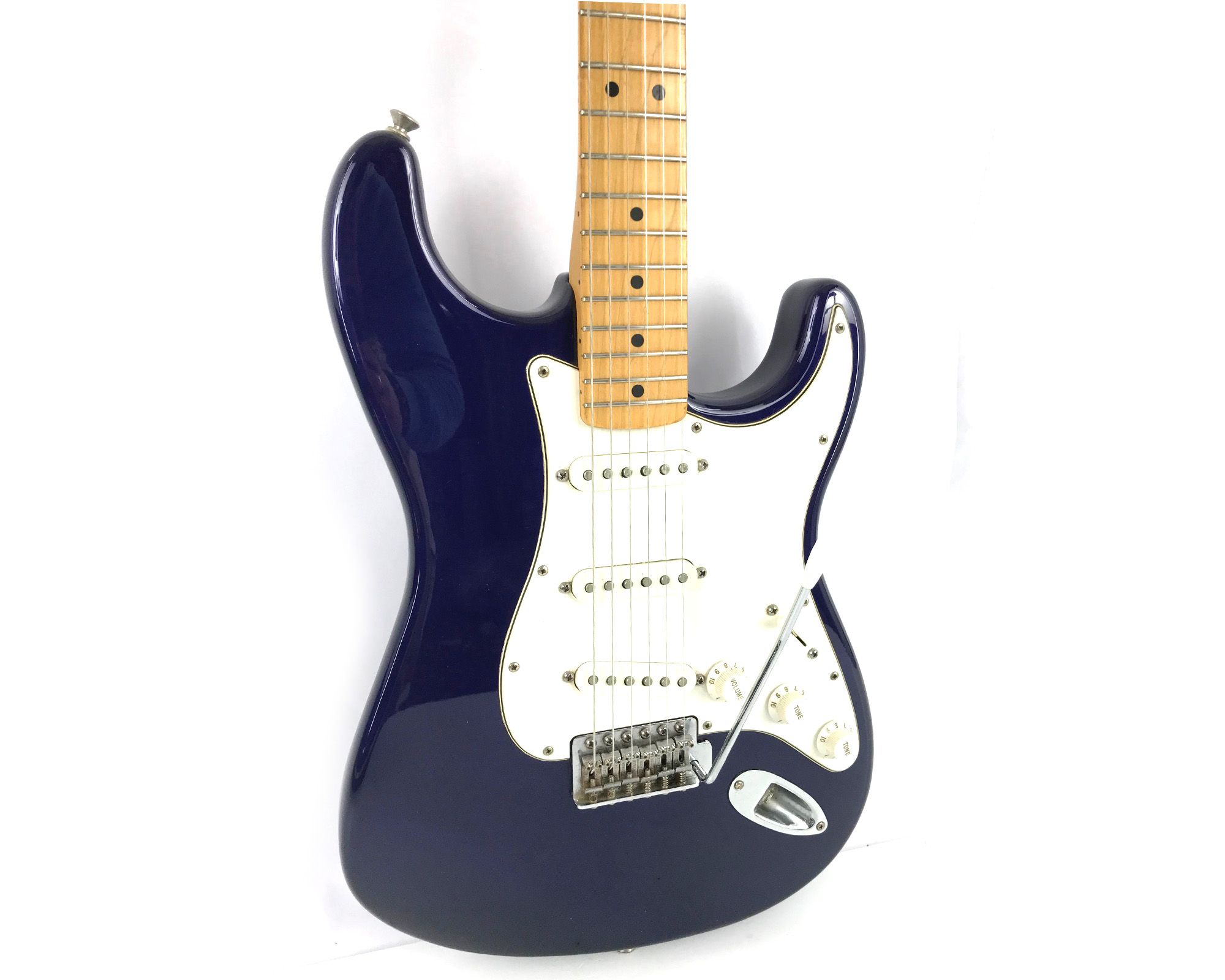 fender stratocaster mex blu corpo